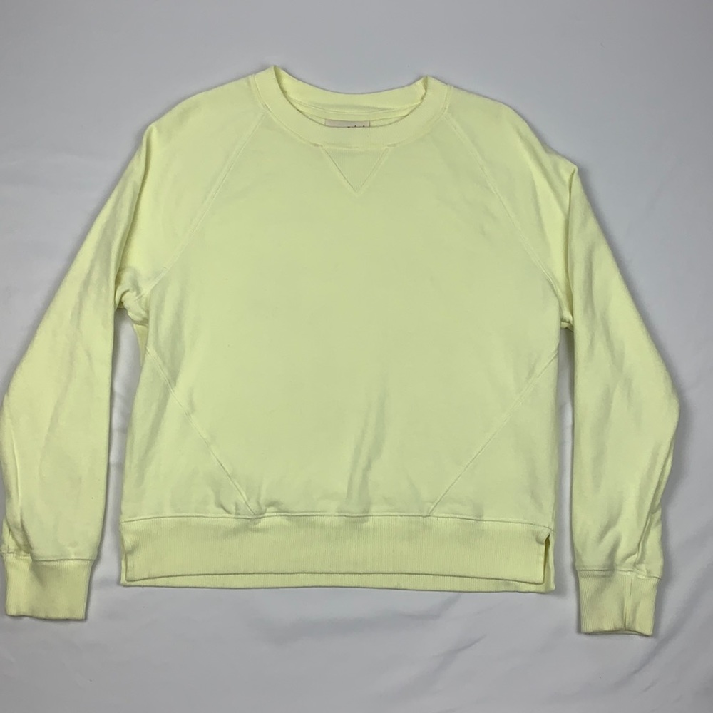 Pastel Yellow Crewneck